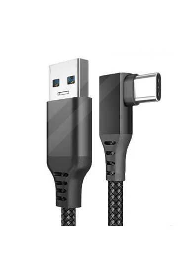 For Oculus Quest 2 Link Type-C Streaming Elbow Cable VR Headset USB Cable - 5m