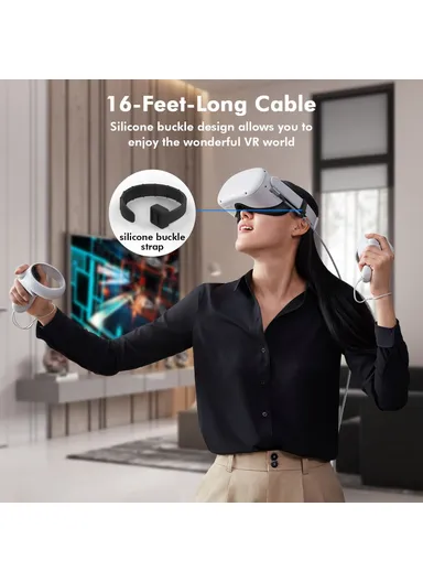 5m VR Headset Data Cable Elbow Type-C High-Speed USB3.2 Braided Charging Cord TYLC2 