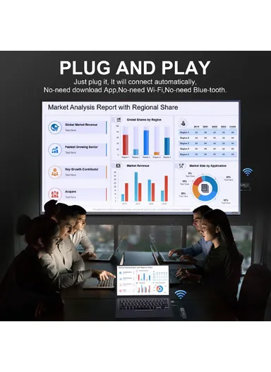 Wireless HDMI Extender High Definition Extension Video Transmitter Receiver Set 093 - Black