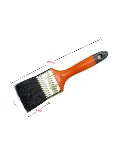 Paint Brush Set Natural Bristle Brushes for Painting, Coating, Gluing Multi-Purpose Dusting Cleaning Tool