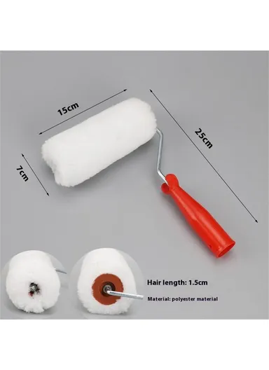 Paint Roller Brush Latex Paint Polyester Brush Home Painting Supply No Dead Angle for Corners