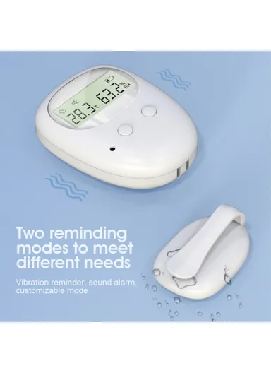 Wireless Detachable Bedwetting Alarm for Infants  /  Elderly 3 Modes Nighttime Urine Sensor (With Display Screen) TXQ-01