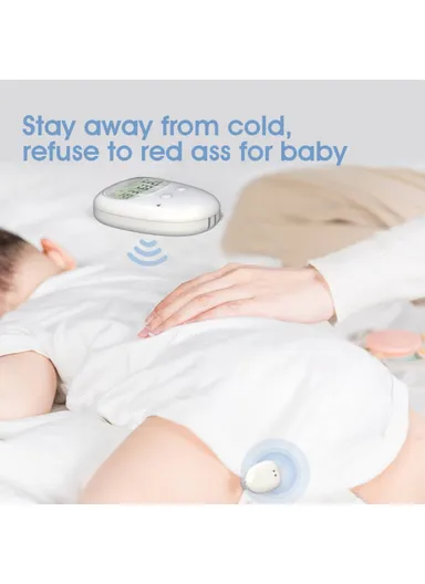 Wireless Detachable Bedwetting Alarm for Infants  /  Elderly 3 Modes Nighttime Urine Sensor (With Display Screen) TXQ-01