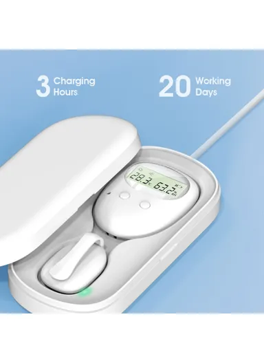 Wireless Detachable Bedwetting Alarm for Infants  /  Elderly 3 Modes Nighttime Urine Sensor (With Display Screen) TXQ-01