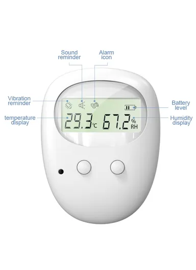 Wireless Detachable Bedwetting Alarm for Infants  /  Elderly 3 Modes Nighttime Urine Sensor (With Display Screen) TXQ-01