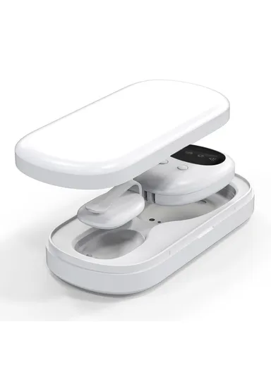 Wireless Detachable Bedwetting Alarm for Infants  /  Elderly 3 Modes Nighttime Urine Sensor (With Black Screen) TXQ-02