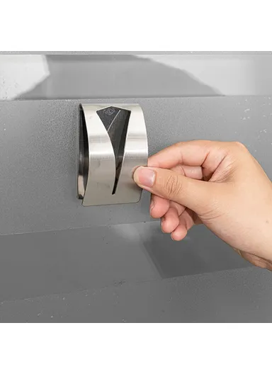 4Pcs For Kitchen Bathroom Self Adhesive Towel Hooks Drill Free Stainless Steel Hanger