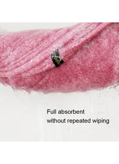 Hair Towel Wrap Super Absorbent Quick Dry Hair Turban Bathroom Essential Accessories - Green