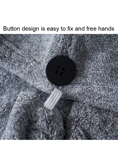 Hair Towel Wrap Super Absorbent Quick Dry Hair Turban Bathroom Essential Accessories - Green