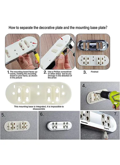 1000ml Double Head Soap Dispenser Capacity Stainless Steel Manual Push Shampoo Shower Pump - Black