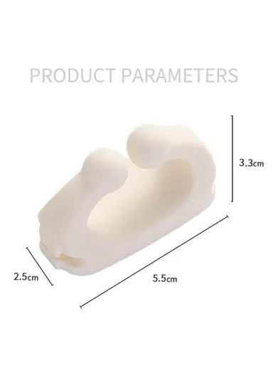 Waterproof Silicone Hanger Adhesive Wall Hook for Bathroom Toothbrush Holder Rack - Green