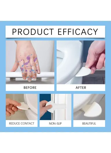 Toilet Cover Lifter Toilet Seat Handle for Bathroom, Toilet Seat Holder Lifting Tool JU-C09-0107-01 