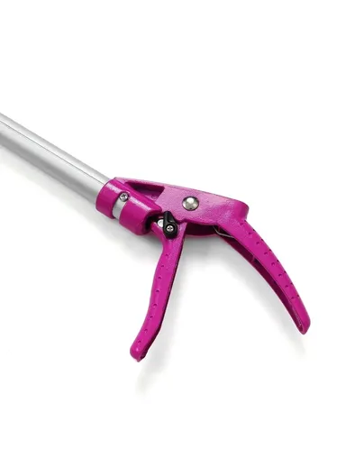 2.2m Telescopic Fruit Picker 2 Sections Extendable Aluminum Alloy Pole Pruning Shears Harvesting Tool