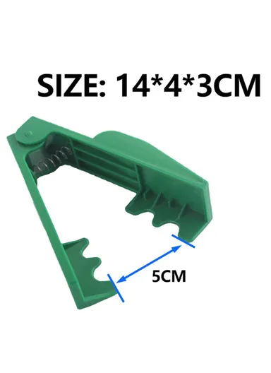 Rose Leaf Thorn Stripper Kit Stripping Tool Thorn Remover Stem Cleaner Tool for Gardening Flower (L14xW4xH3)cm - Orange