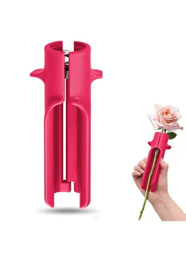 Handheld Rose Thorn Remover Portable Stem Stripper Tool for Gardening Flower Arrangement - Rose