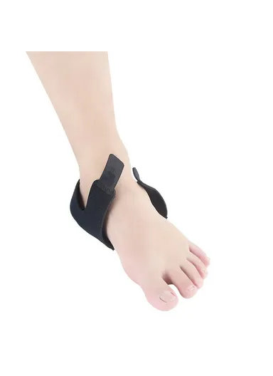 1 Pair Heel Cushion Support SBR SEBS Pressure Relief Adjustable Heel Protector Pad - Black S