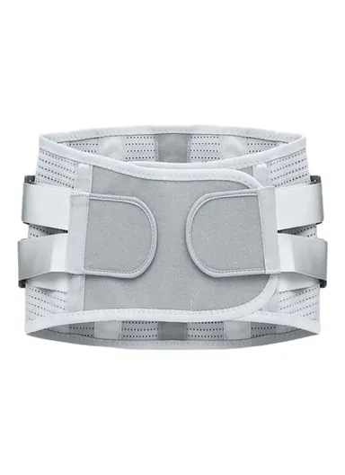 Lower Back Braces, Steel Plate Lumbar Support, Waist &amp; Back Brace Breathable Mesh Design Compression Belt Posture Corrector - S
