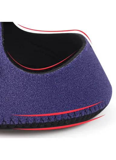 1 Pair Heel Cups SBR SEBS Adjustable Heel Cushion Pad with Holes 059 - Beige S