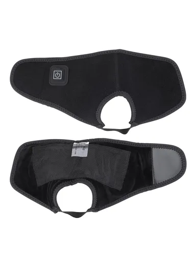 Electric Heating Ankle Brace, Sports Hot Compress Wrap for Pain Relief, Sprain Recovery, Foot Care Warming Support Belt Guard WS-80051