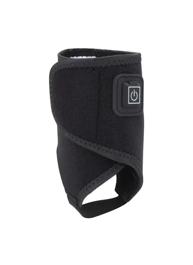 Electric Heating Ankle Brace, Sports Hot Compress Wrap for Pain Relief, Sprain Recovery, Foot Care Warming Support Belt Guard WS-80051