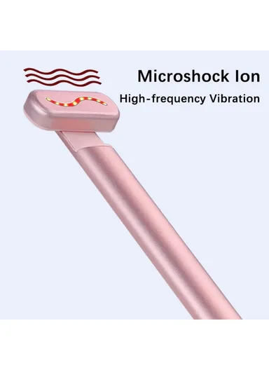 EMS Microcurrent Heating Eye Cream Introducer Eye Massager Beauty Device YA-113 - Silver