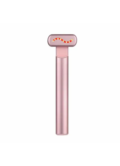 EMS Microcurrent Heating Eye Cream Introducer Eye Massager Beauty Device YA-113 - Pink