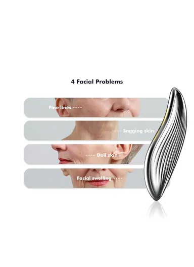 Micro-Current Beauty Instrument Portable Multi-Function Facial Massager with 3 Modes (No CE) HQ-B014 
