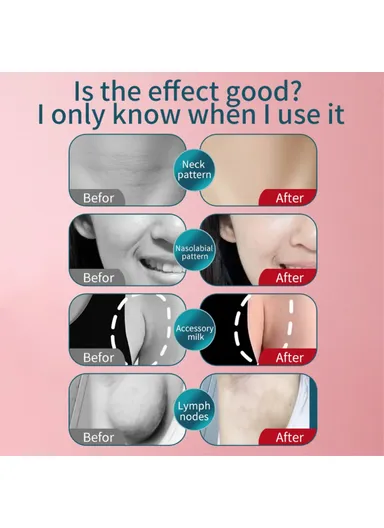 Household Electronic Gua Sha Facial Massager Portable Skin Scraping Device for Eye / Face / Wrinkles HWQ014 - Pink