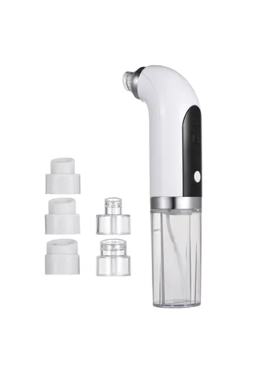 Electric Small Bubble Blackhead Remover USB Rechargeable Strong Suction Vacuum Suction Water Cycle Pore Cleaner Acne Pimple Black Head Extractor