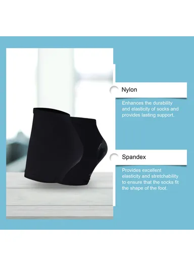 Foot Care Socks Soft &amp; Skin-Friendly for Men &amp; Women Achy Heels Plantar Fasciitis Relief Socks 34-39 (EU Size) HK-A07-0003-01