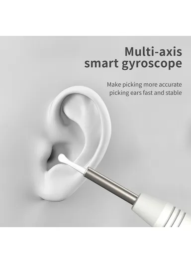 Ear Wax Removal Tool Camera WiFi Ear Cleaning Kit Ear Pick with LED Light W1 - Green