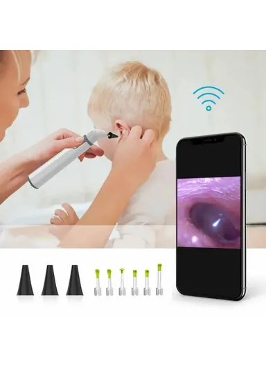 3.9mm WiFi Visual Otoscope Ear Endoscope Camera Ear Wax Cleaner Camera SA39W