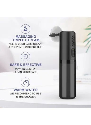 Electric Ear Wax Removal Device IPX6 Waterproof Ear Washer Cleaning Tool FB009 