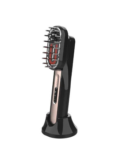 Multifunction Electric Comb EMS Microcurrent Meridian Massage Brush ST-1502 