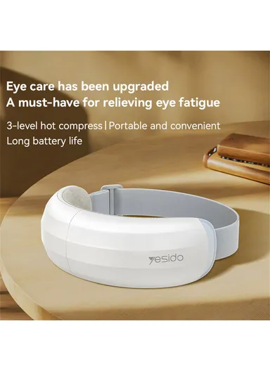 3 Levels Hot Compress Rechargeable Eye Massager Eye Fatigue Relief Device MG13 
