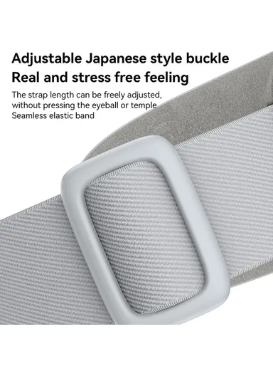 3 Levels Hot Compress Rechargeable Eye Massager Eye Fatigue Relief Device MG13 