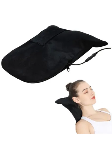 USB Electric Heating EVA Neck Massager Cervical Stretcher Neck Spondylosis Correction Pillow