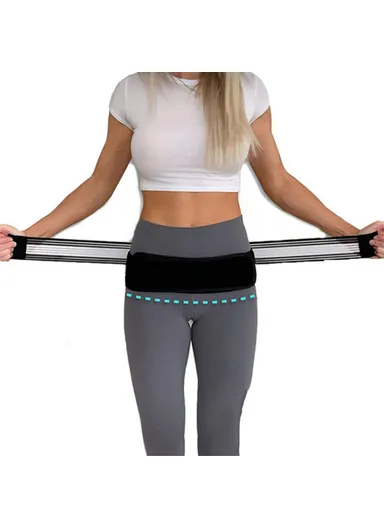 Neoprene Adjustable Pelvic Correction Belt Breathable Waist Abdomen Band Postpartum Pelvic Correction Strap