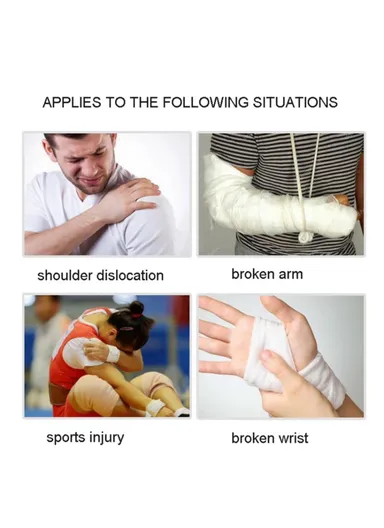 Comfortable Cloth Arm Sling Shoulder Immobilizer Cuff Injury Arm Brace Support for Shoulder Injury MK115 