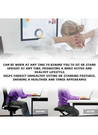 Healthy Posture Corrector Anti-Hunchback Back Shoulder Posture Correction Strap HKA06-A039-1-BU1 