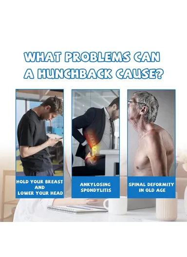 Healthy Posture Corrector Anti-Hunchback Back Shoulder Posture Correction Strap HKA06-A039-1-BU1 