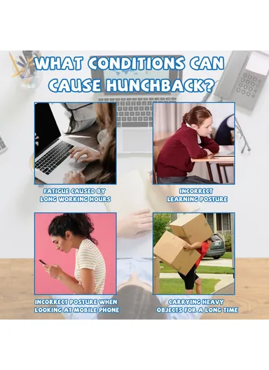 Healthy Posture Corrector Anti-Hunchback Back Shoulder Posture Correction Strap HKA06-A039-1-BU1 