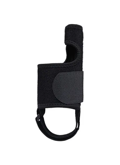 Bunion Corrector Adjustable Toe Separator Orthotics Feet Bone Thumb Adjuster Foot Care Tool 003 - Black / Left