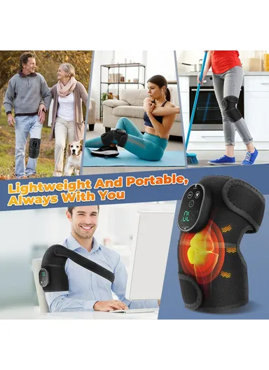 Intelligent 6 Gears Temperature Control Winter Electric Heating Knee Massager Warmer (CE Certified)