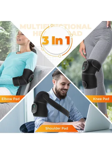 Intelligent 6 Gears Temperature Control Winter Electric Heating Knee Massager Warmer (CE Certified)