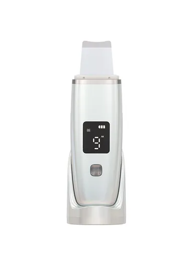 C1 Ultrasonic Shovel Household Blackhead Beauty Instrument Iontophoresis Pore Cleaning Instrument - White