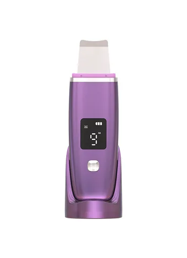 C1 Ultrasonic Shovel Household Blackhead Beauty Instrument Iontophoresis Pore Cleaning Instrument - Purple