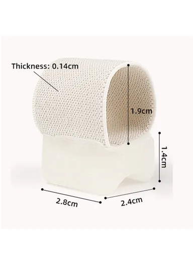 1 Pair Toe Separator Bunion Corrector Big Toe Bunion Straightener Pain Relief Alignment Aid Size S 114 - Nude