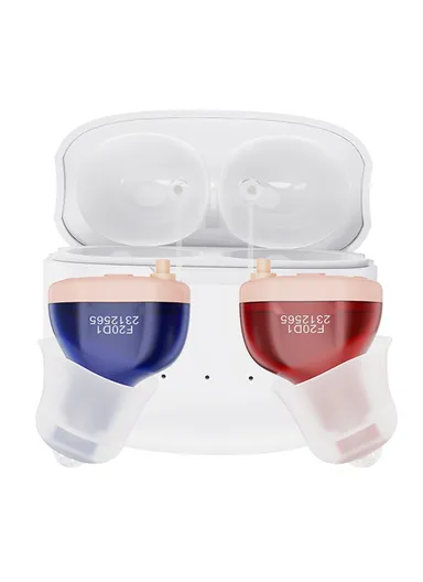 Invisible In-Ear Digital Hearing Aid 16-Channel Elderly Noise Reduction Hearing Amplifier F20D1 (1 Pair)