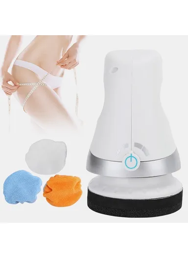 Handheld Body Massager Multi-Function Anti-Cellulite Device with 3 Washable Massage Pads - EU Plug